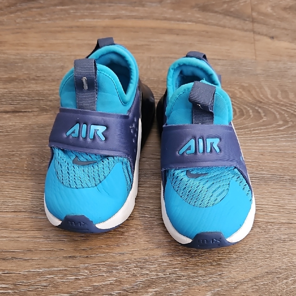 Nike Air Toddler Teal and Navy Air Sneakers